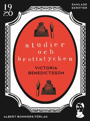 cover image of Studier och brottstycken